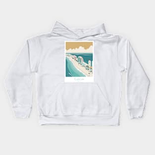 Cancun Seaside Serenity Kids Hoodie